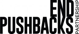 The End Pushbacks Partnership Logo